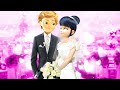 ❤️ LA GRAN BODA de MARINETTE Y ADRIEN 🐞 - LADYBUG - Historias Fantásticas