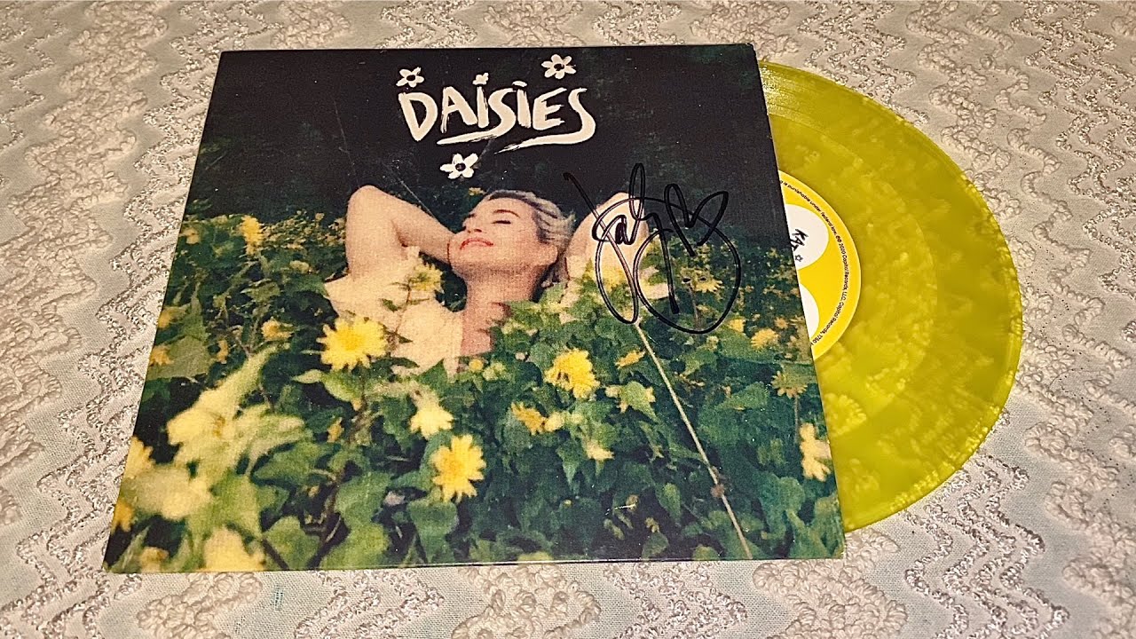 Katy Perry Daisies (Signed Vinyl Unboxing) YouTube