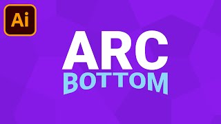 How To Arc Bottom Of Text In Adobe Illustrator