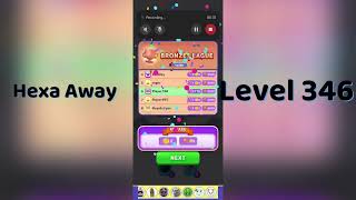🧠 Hexa Away Level 346 Walkthrough