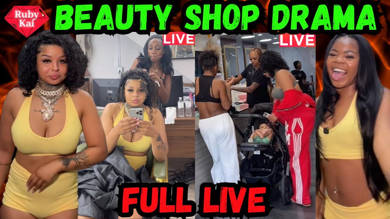 Chrisean POPS OFF at the Salon‼️Was She RUDE to the Stylist⁉️Chrisean is Back Celibate‼️🤡🎪