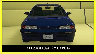 The Zirconium Stratum - Is It Fast? Can It Turn? Does It Look Good? #gta #gta5 #garagetourshorts