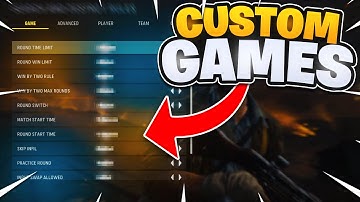 HOW to CREATE CUSTOM GAMES in VANGUARD!