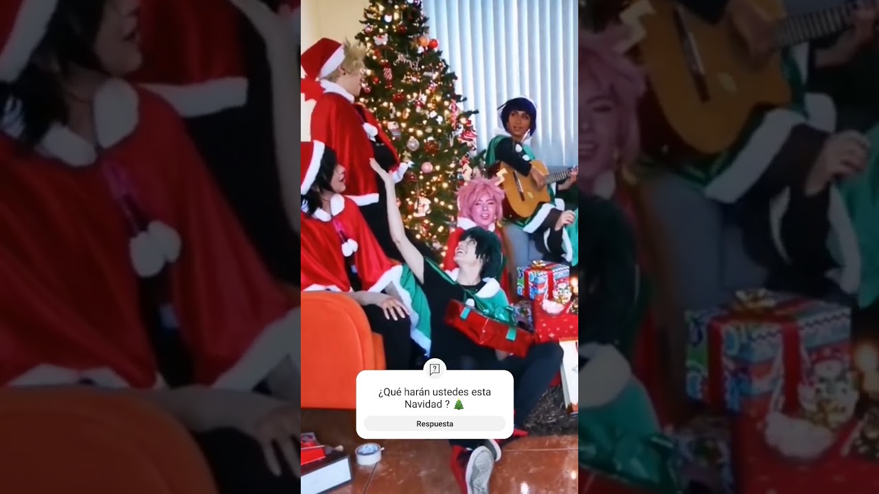 Un villancico de parte de la Clase 1A! #mha #cosplay