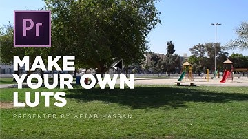 Make LUTs in Photoshop and use in Premiere Pro (Urdu/Hindi)