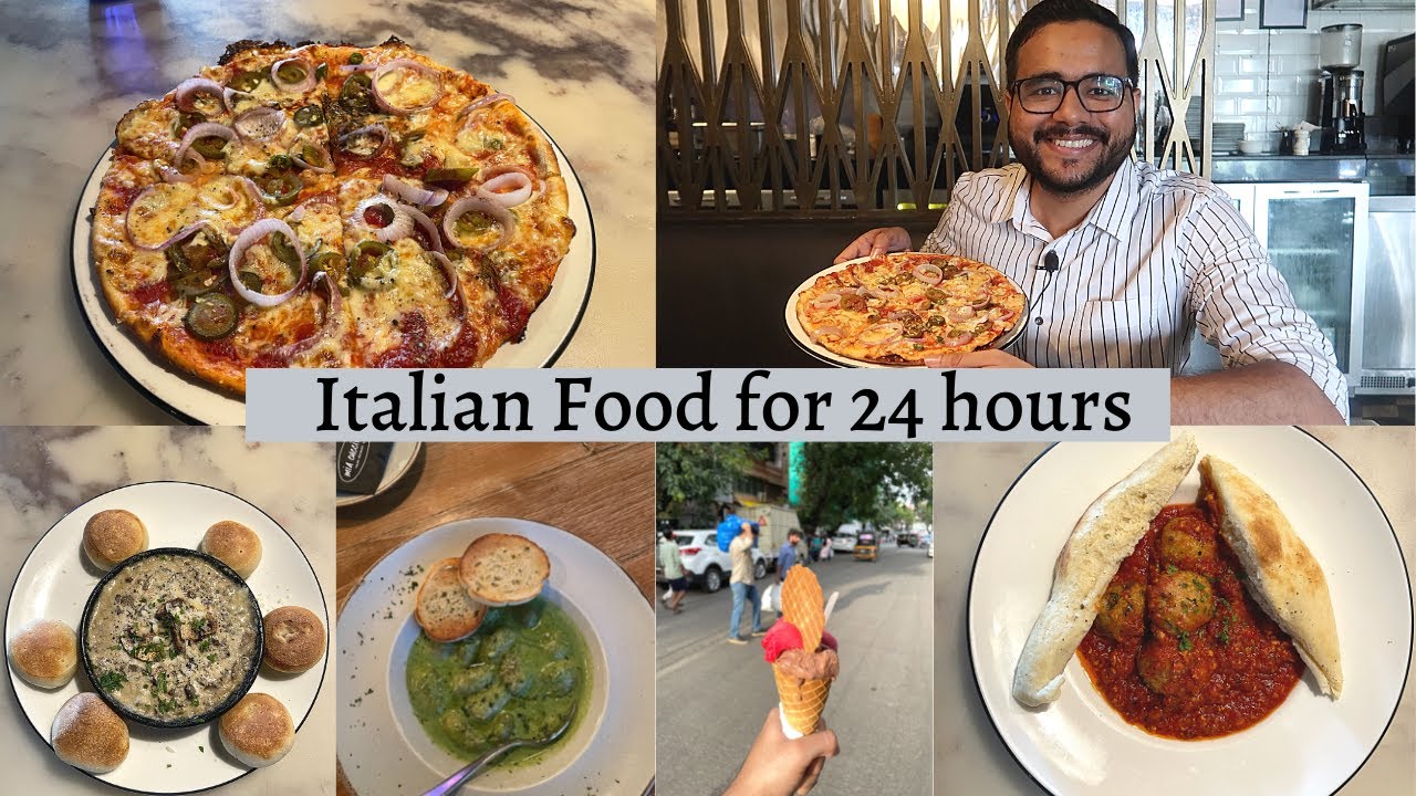 I only ate Italian Food for 24 hours🍕❤️