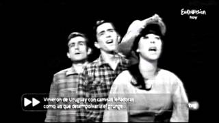 Video thumbnail of "Kopie van Nelly, Tim y Tony / Los TNT - Caracola (videoclip) Eurovision Spain 1964"