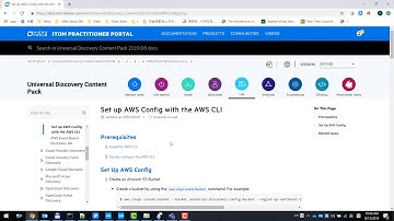Demo of AWS Event-Based Discovery Using Micro Focus Universal Discovery