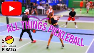Famous All Things Pickleball play MLP-Style Pickleball Team Tournament