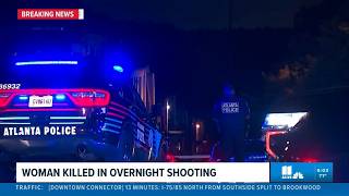 Woman shot, killed at apartment complex in Atlanta