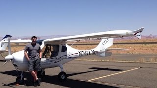Las Vegas (KVGT) to Colorado Springs (KCOS) Flight Design CTLS 747LM