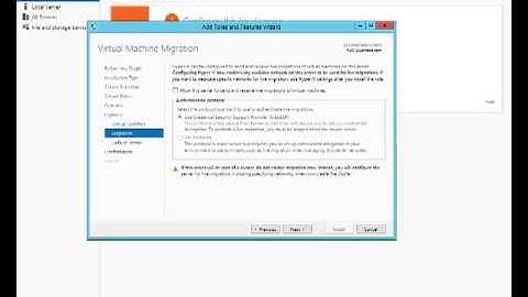Install Hyper-V Server Role Windows Server 2012
