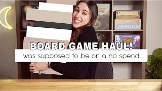 BOARD GAME HAUL MAY 2022 | I was supposed to be on a no spend...oops