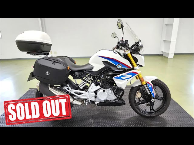R5.12/18売約済 BMW G310R 2020年 1,936km 3点パニア グリップヒーター