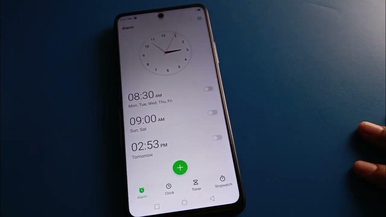 Tecno camon 19 clock setting use, how to add Alarm tecno phone YouTube