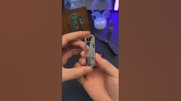 #knife Do you want one?#keychain #edc #edcgear #titanium #diykeychains