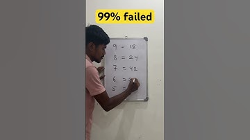 99 % failed #reasoning #logicpuzzle #mathematicalpuzzle #sscresoning #ssccgl #viralshort