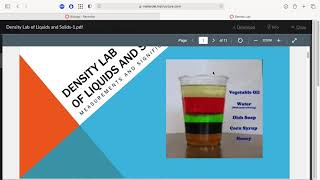 Density Lab Directions