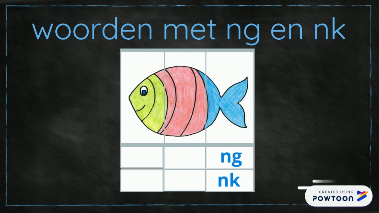 Woorden met ng en nk - YouTube