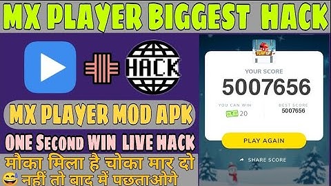 Mx Player Auto Score hack 😱|| Mx Player all games hack || Mx player flap up game auto score hack