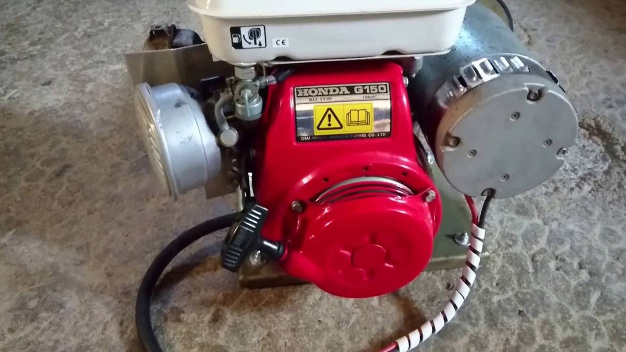 motore honda G 150 YouTube