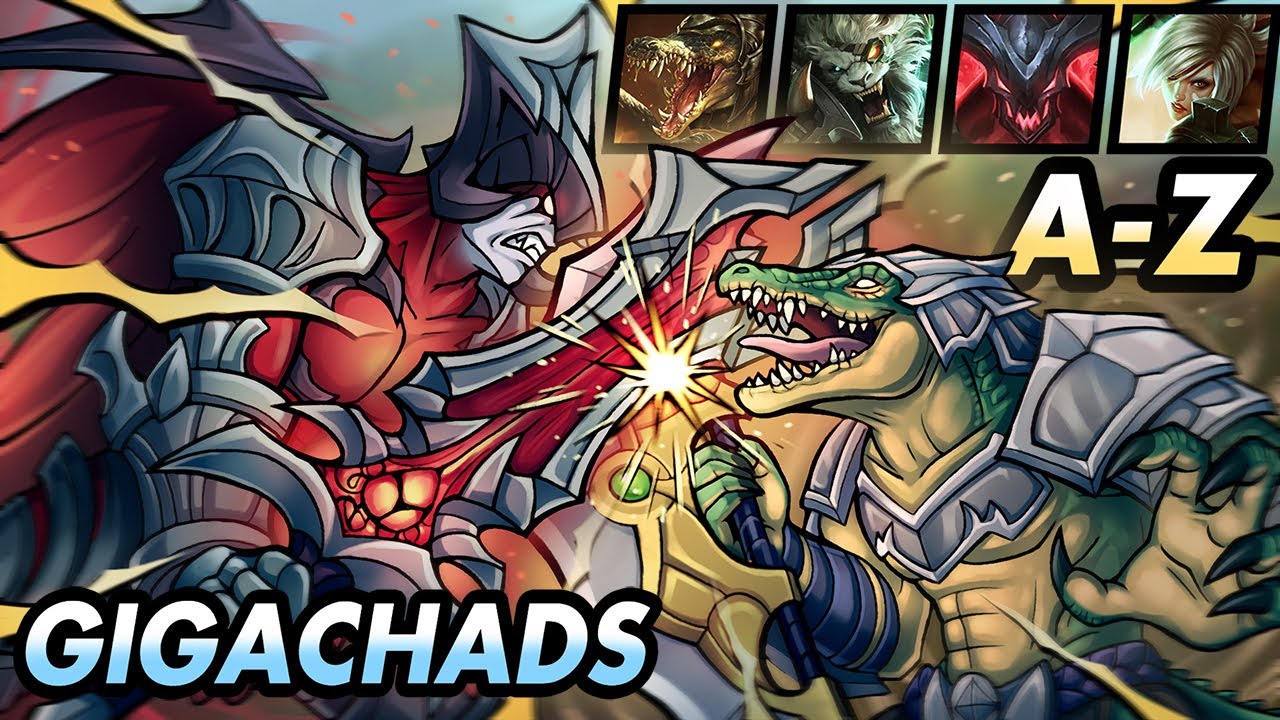 A-Z TOP LANE, THIS IS WHAT TOP IS SUPPOSED TO BE 2 (2 MELEES)