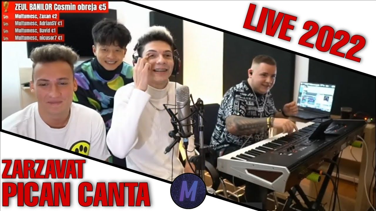 Pican Canta pe live ZARZAVAT cu Pianistu/ Live 2022 Revenirea! @AntonioMusical @vladmnt