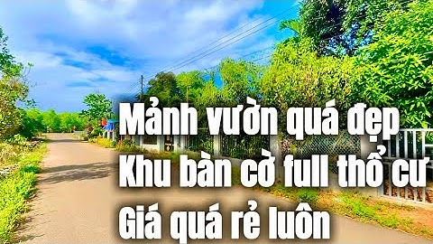 Chú Long kẹt tiền hạ giá cần bán gấp mảnh đất vườn trái cây, full thổ cư, khu bàn cờ. Ở BRVT