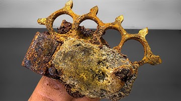 🔥Impossible Restoration! Rusty Antique Mystery Object Restoration