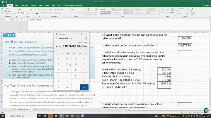 2023 Payroll - Chapter 4 Problem 4-11A