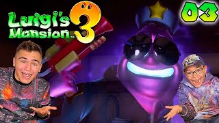 On affronte le Policier Fantôme ! (Mall Cop) - LUIGI'S MANSION 3 Part 3 - NINTENDO SWITCH Co op