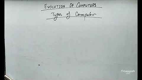 Evolution of Computer (part 3) Class 5   Chapter 1