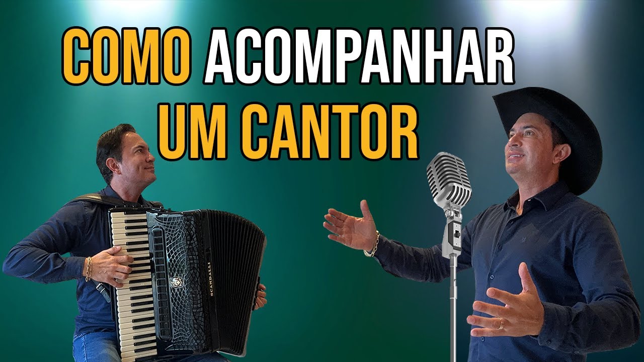 COMO ACOMPANHAR O CANTOR | AULA DE ACORDEON