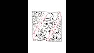 Halloween coloring page for toddlers, Child coloring book halloween, Child coloring book or toddler