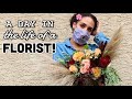 Day in the Life of a FLORIST! Come to work with me at Ambler Flower Shop!@Aleexischristine