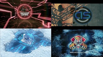 أفضل 10 إنتروهات جاهزة بدون إسم لتعديل | أفضل 10 مقدمات فيديو بدون إسم | top 10 intro #500subs