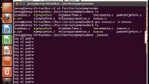 Video de procesos fork