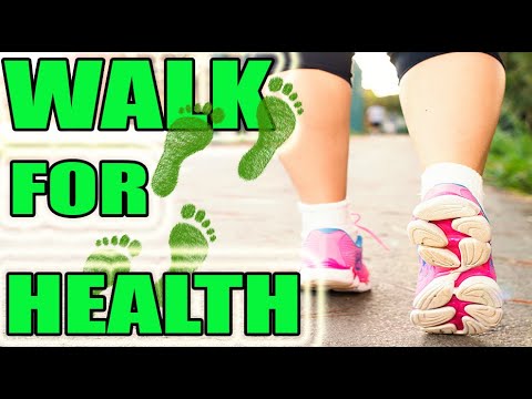 10 BENEFITS  OF  WALKING