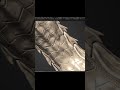 Clay texturing wyvern scales in 3DCoat