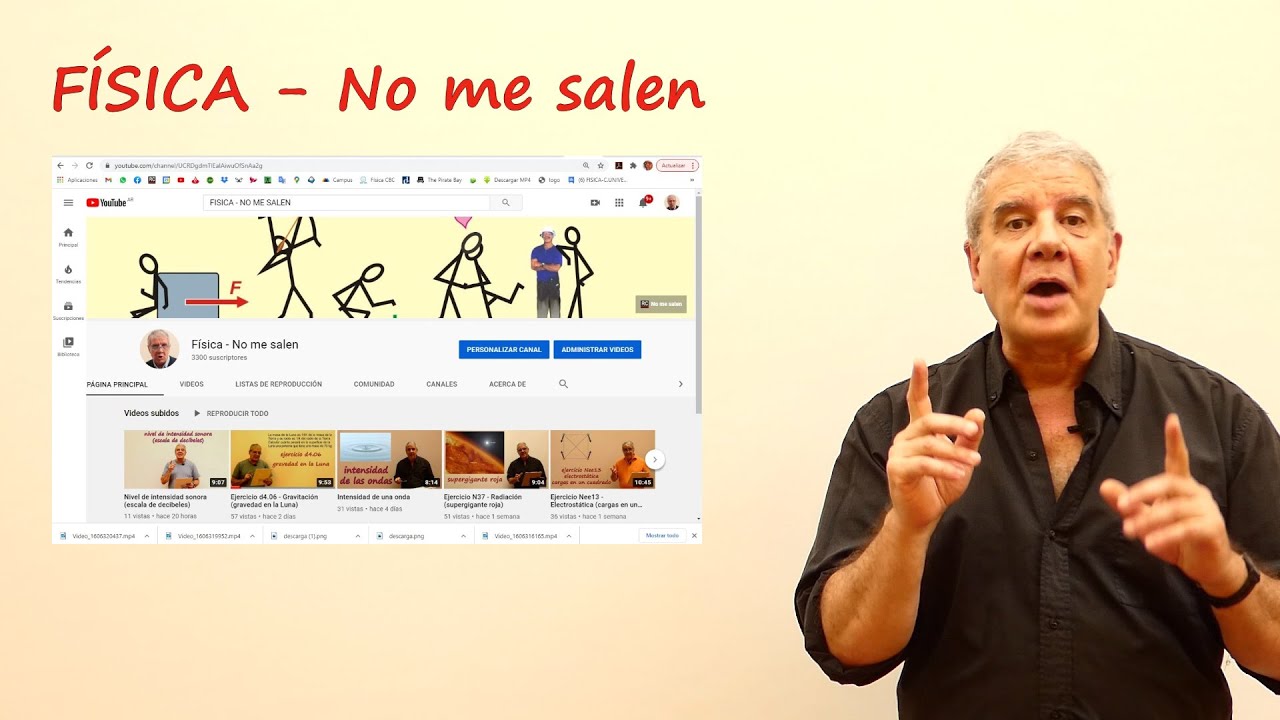 FISICA - No me salen - Presentación (guía del curso) - YouTube