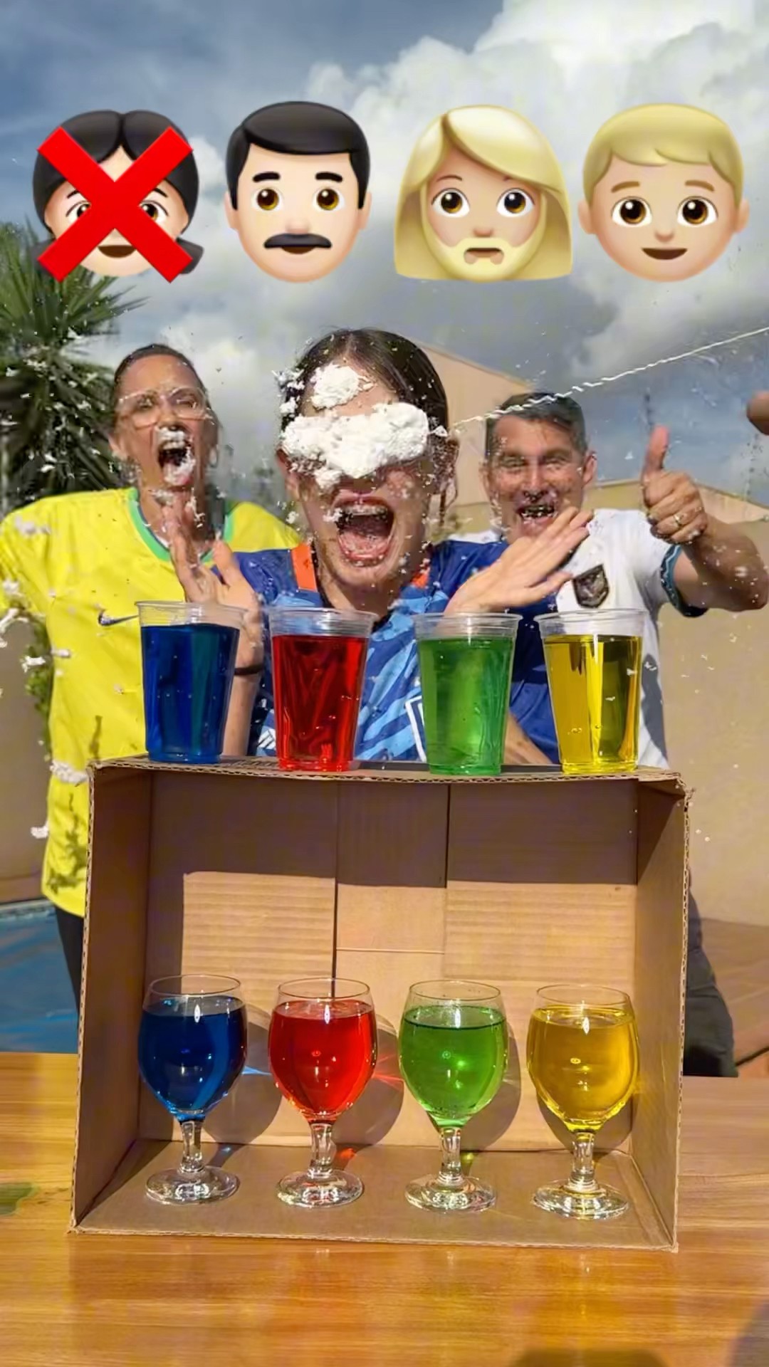 Quem NÃO Vai Levar Espuma na Cara? #shorts