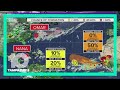 Tracking two tropical storms: Nana and Omar