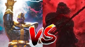Thanos vs knull why it is not even close