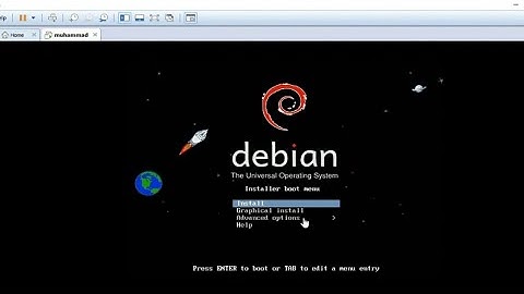 Cara Install Debian 6 di VMWare Workstation 12 PRO