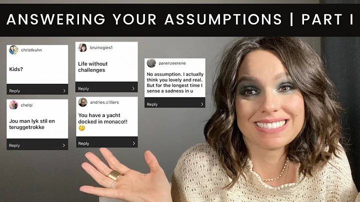 Clare Wiese-Wentzel | Answering Your Assumptions P...