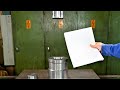 Can 150 TON Hydraulic Press Transform Paper into a Rock