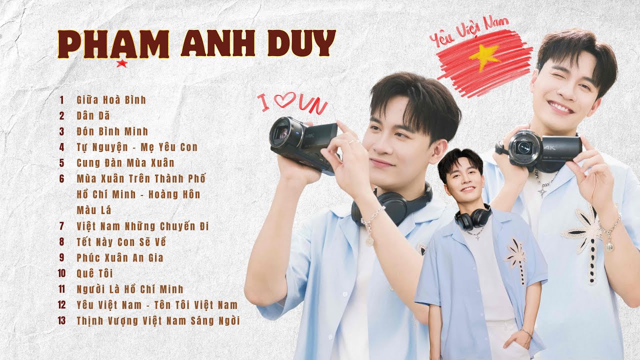 TUYỂN TẬP NHỮNG BÀI HÁT VỀ QUÊ HƯƠNG ĐẤT NƯỚC | PHẠM ANH DUY #phamanhduy #amnhac #music #vietnam 