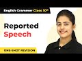 Class 10 English Grammar Reported Speech I Reported Speech One Shot Revision