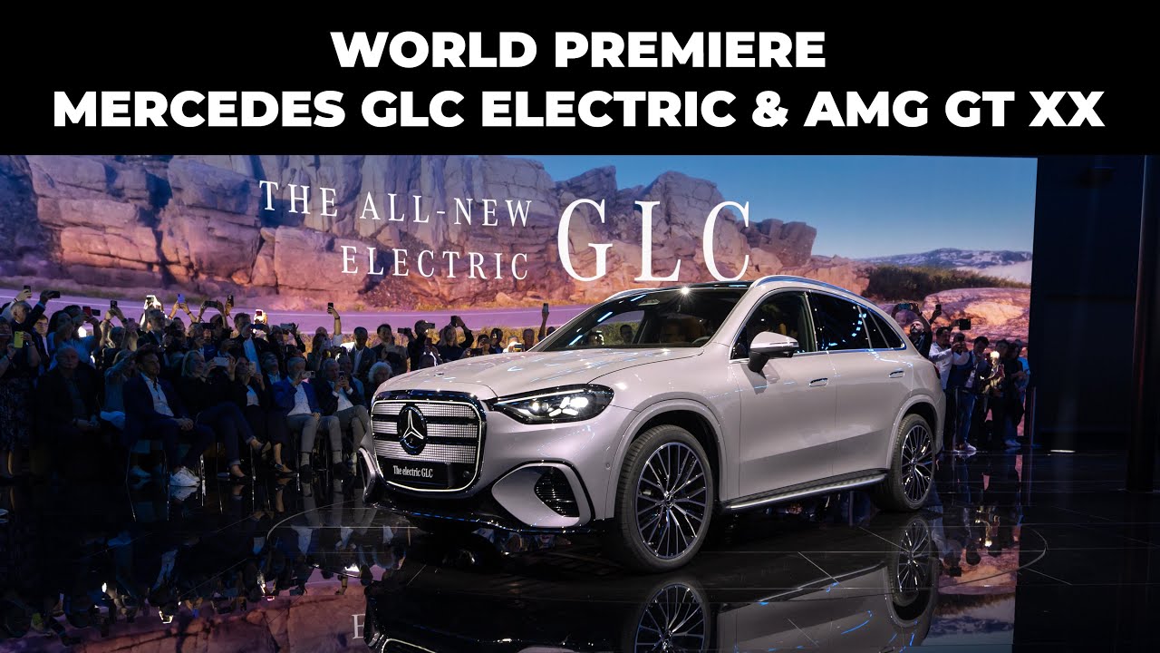 MERCEDES GLC EV and AMG GT XX - IAA MOBILITY 2025
