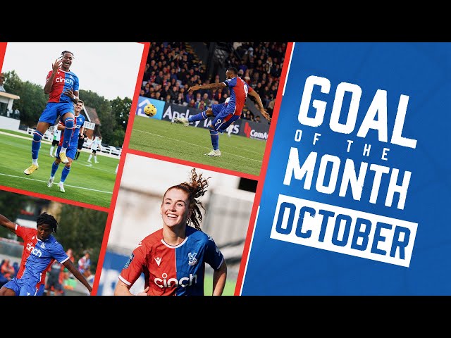 Crystal Palace Goal of the Month contenders: October 2023